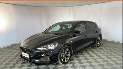 Usata Ford Focus ST-Line 120 CV (88 kW) 2018 Nero Berlina