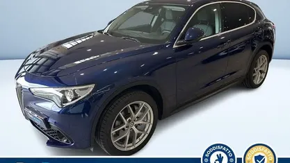 Blu metallizzato Usata 2017 Alfa Romeo Stelvio Executive SUV | 23.500 € (Buon prezzo)