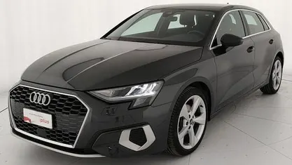 Usata Audi A3 Advanced Plus 150 CV (110 kW) 2021 Grigio manhattan metallizzato Berlina