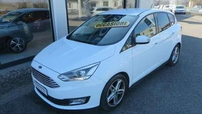 Bianco Usata 2016 Ford C-MAX Titanium X Monovolume | 10.300 € (Ottimo prezzo)