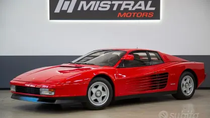 Usata Ferrari Testarossa 390 CV (286 kW) 1985 Rosso Coupé