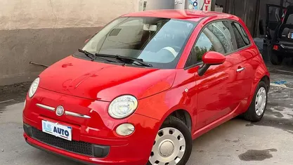 Usata Fiat 500 Pop 69 CV (50 kW) 2010 Rosso Utilitaria