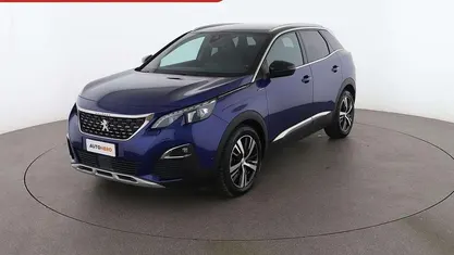 Usata Peugeot 3008 GT-line 120 CV (88 kW) 2018 Blu SUV