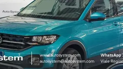 Usata VW T-Cross Advance 110 CV (80 kW) 2022 Reef blue SUV