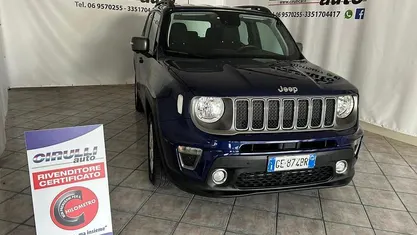 Begagnad Jeep Renegade Limited 131 HK (96 kW) 2021 Blå SUV