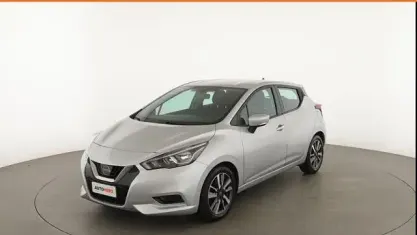 Usata Nissan Micra Acenta 90 CV (66 kW) 2018 Argento Utilitaria