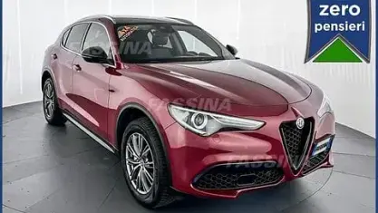 Usata Alfa Romeo Stelvio Executive 280 CV (205 kW) 2018 Rosso SUV