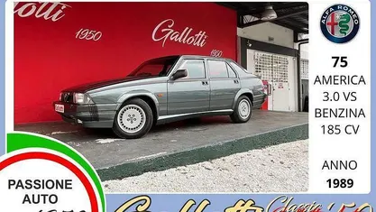 Usata Alfa Romeo 75 185 CV (136 kW) 1989 Berlina