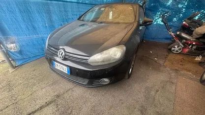 Usata VW Golf Cabriolet 105 CV (77 kW) 2012 Nero Cabrio