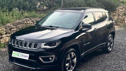 Begagnad Jeep Compass Limited 120 HK (88 kW) 2018 Svart SUV