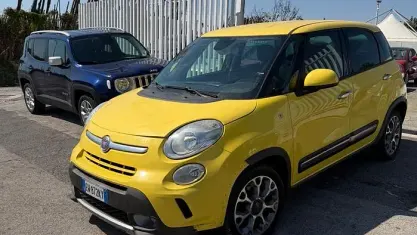 Usata Fiat 500L Trekking 85 CV (62 kW) 2014 Giallo Monovolume