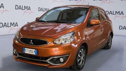 Käytetty Mitsubishi Space Star 71 HP (52 kW) 2020 Oranssi Viistoperä