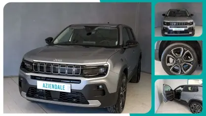 Usata Jeep Avenger Summit 101 CV (74 kW) 2025 Grigio SUV