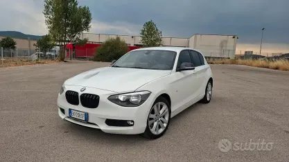 Usata BMW 120 M Sport 184 CV (135 kW) 2012 Bianco Utilitaria