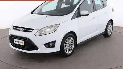 Usata Ford C-MAX Titanium 116 CV (85 kW) 2015 Bianco Monovolume