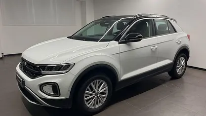 Usata VW T-Roc Life 110 CV (80 kW) 2023 Bianco SUV
