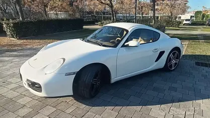Usata Porsche Cayman 245 CV (180 kW) 2007 Bianco Coupé