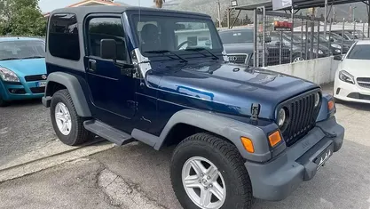 Usata Jeep Wrangler 118 CV (86 kW) 2002 Blu SUV