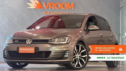 Usata VW Golf VII GTD 184 CV (135 kW) 2016 Grigio Utilitaria