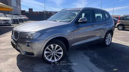 Usata BMW X3 Efficient Dynamics 184 CV (135 kW) 2011 Grigio SUV