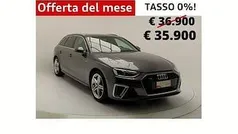 Grigio daytona Usata 2023 Audi A4 S-Line Station wagon | 35.900 € (Buon prezzo)