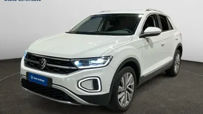 Usata VW T-Roc Style 110 CV (80 kW) 2022 Bianco SUV
