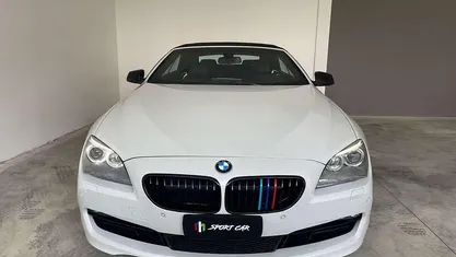 Bianco Usata 2013 BMW 640 Cabriolet Cabrio | 27.900 € (Buon prezzo)
