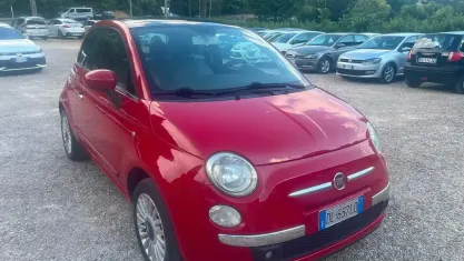 Usata Fiat 500 Pop 75 CV (55 kW) 2008 Rosso Berlina