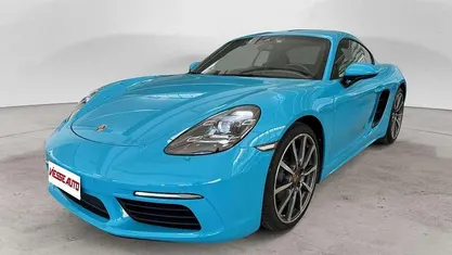Blu/azzurro Usata 2018 Porsche 718 Cayman Coupé | 62.500 € (Cara)