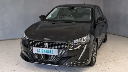 Usata Peugeot 208 Allure 101 CV (74 kW) 2023 Nero Utilitaria