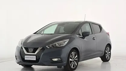 Usata Nissan Micra Tekna 90 CV (66 kW) 2018 Grigio Utilitaria