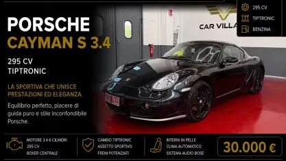 Usata Porsche Cayman 295 CV (216 kW) 2007 Nero Coupé