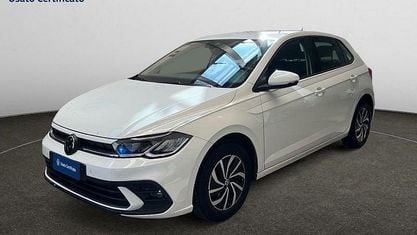 Gebraucht VW Polo Life 95 PS (69 kW) 2023 Weiß Kleinwagen
