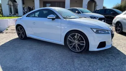 Begagnad Audi TTS S-Line 310 HK (228 kW) 2017 Vit Sportkupé
