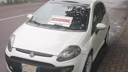 Usata Fiat Grande Punto Sport 95 CV (69 kW) 2011 Bianco Utilitaria