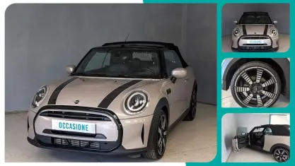 Usata Mini Cooper Cabriolet Premium Plus 136 CV (100 kW) 2023 Grigio Cabrio