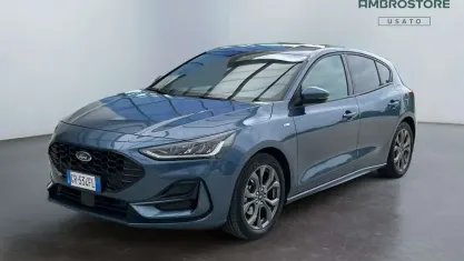 Usata Ford Focus ST-Line 125 CV (91 kW) 2023 Chrome blue Berlina