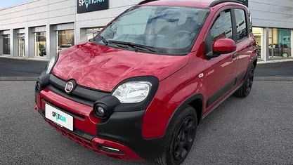 Rosso Usata 2022 Fiat Panda Cross Cross Due volumi | 13.450 € (Buon prezzo)