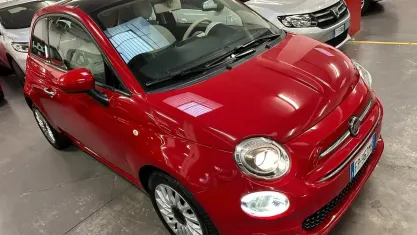 Usata Fiat 500 Collezione 69 CV (50 kW) 2018 Rosso Berlina