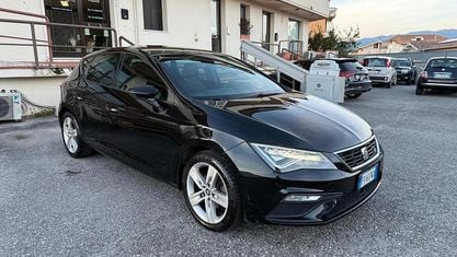 Usata Seat Leon FR 116 CV (85 kW) 2018 Nero Berlina