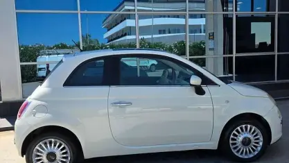 Usata Fiat 500 Lounge 75 CV (55 kW) 2008 Bianco Berlina
