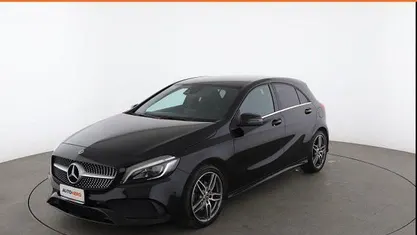 Käytetty Mercedes A200 136 HP (100 kW) 2017 Musta Sedan