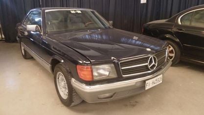 Usado Mercedes 500 231 CV (169 kW) 1985 Azul Coupe