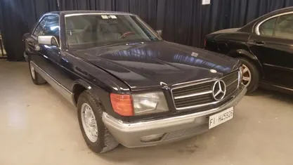 Usata Mercedes 500 231 CV (169 kW) 1985 Blu/azzurro Coupé