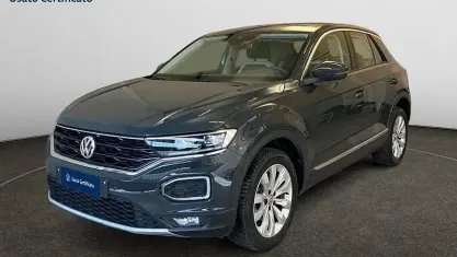Usata VW T-Roc Advance 116 CV (85 kW) 2019 Grigio scuro SUV