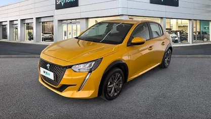 Giallo Usata 2021 Peugeot e-208 Active Due volumi | 13.850 € (Buon prezzo)