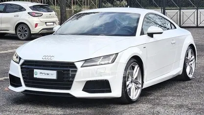 Usata Audi TT S-Line 180 CV (132 kW) 2017 Bianco Coupé