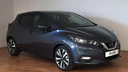Usata Nissan Micra Tekna 125 CV (91 kW) 2022 Gray Utilitaria