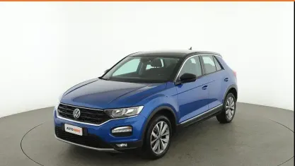Usado VW T-Roc 150 CV (110 kW) 2021 Azul SUV