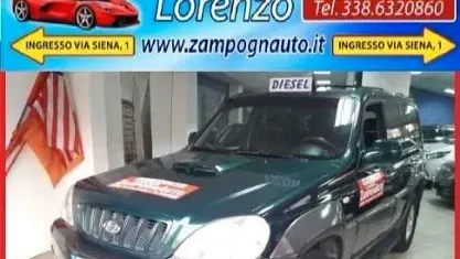Usata Hyundai Terracan Premium 150 CV (110 kW) 2003 Verde SUV